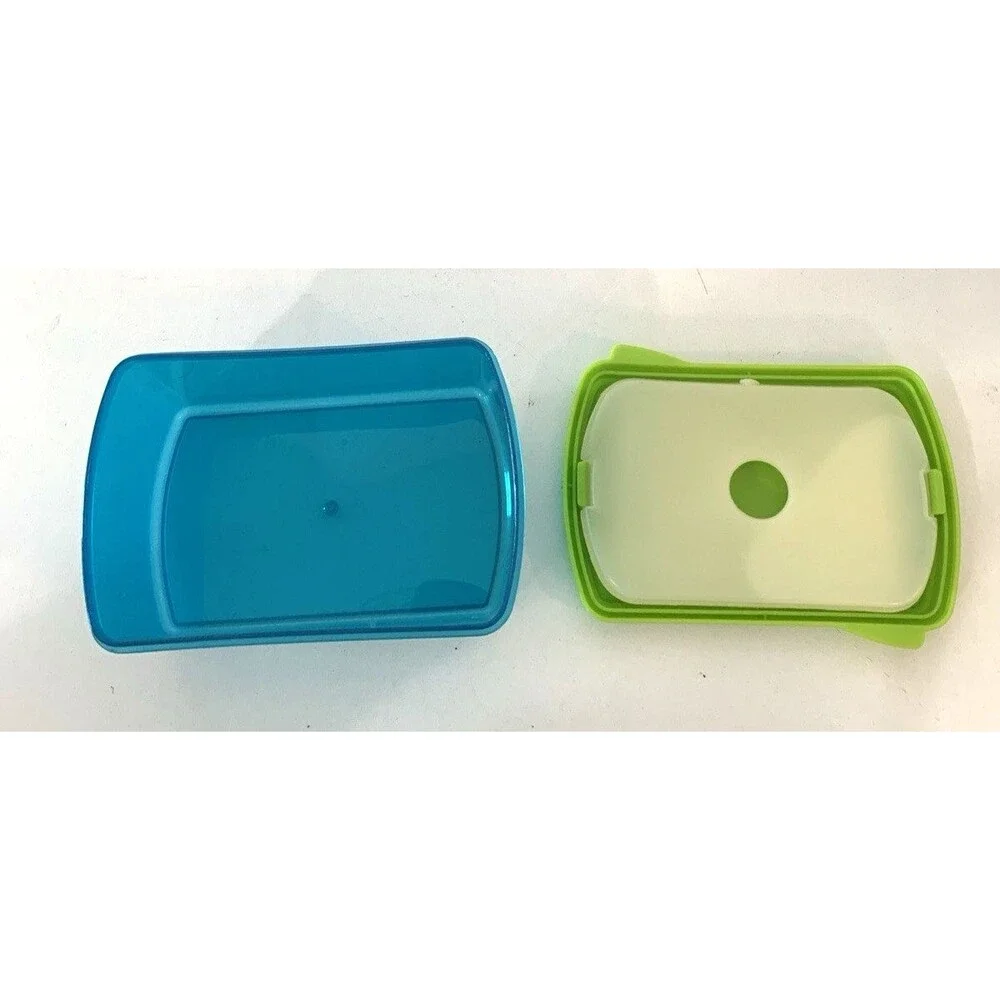 Set of 9 Avon Food Cooling Storage Containers with Built‑In Reusable Ice Packs